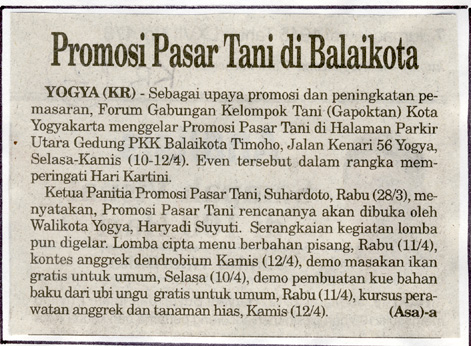 Kliping jogja terbaru